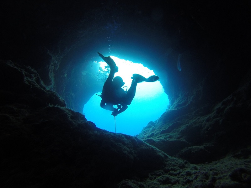 Cave dive - Cave dive in Slovenia