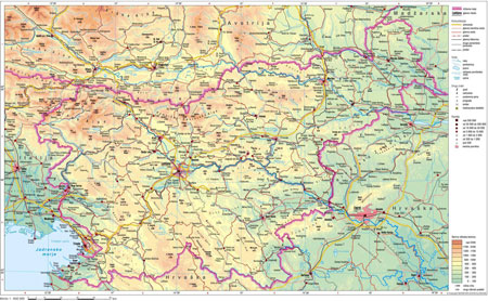 Slovenia  on Modern Maps Of Slovenia   Slovenia Holidays