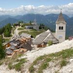 Monte Santo di Lussari - church