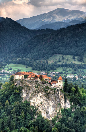 Bled Castle, Slovenia.