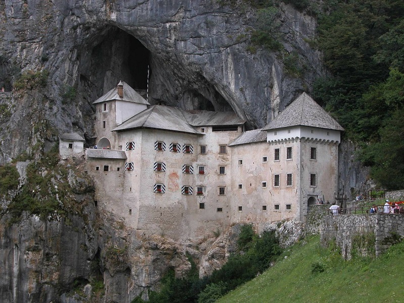 Fascinating castle Predjama